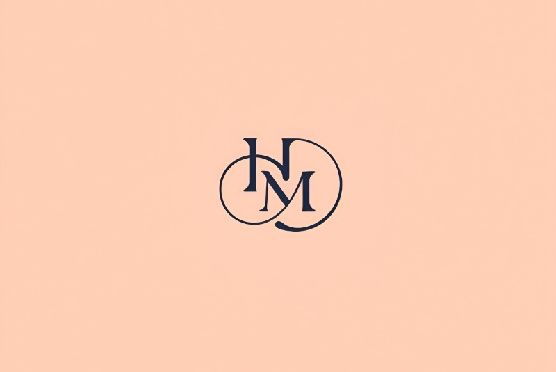 Monogram in Rose Hills